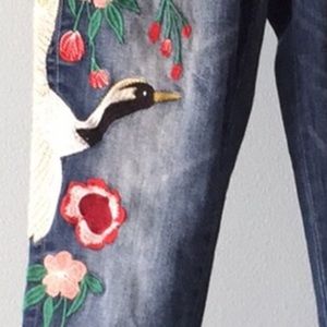 KanCan Estilo skinny raw edge pants